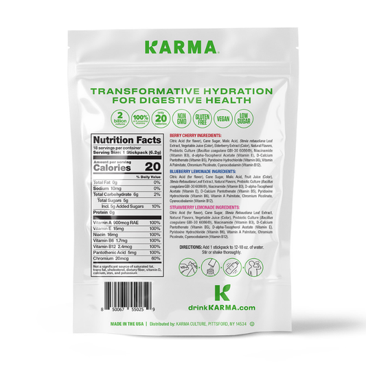 Probiotic Stick Pack Variety Pouch – 18 Count