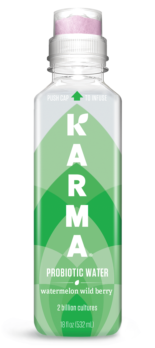 karma bottle probiotic watermelon wild berry