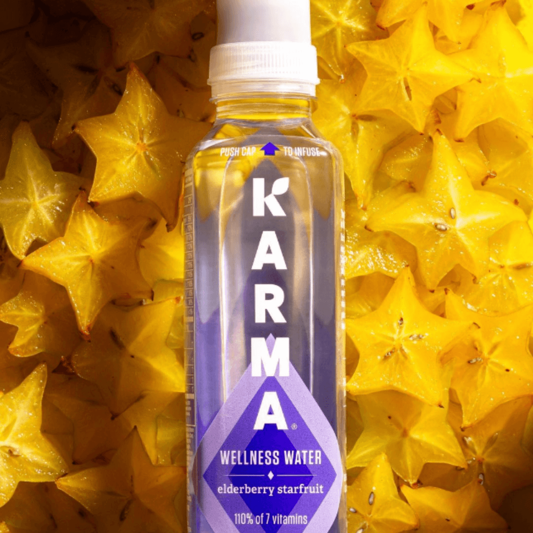 karma wellness water elderberry starfruit
