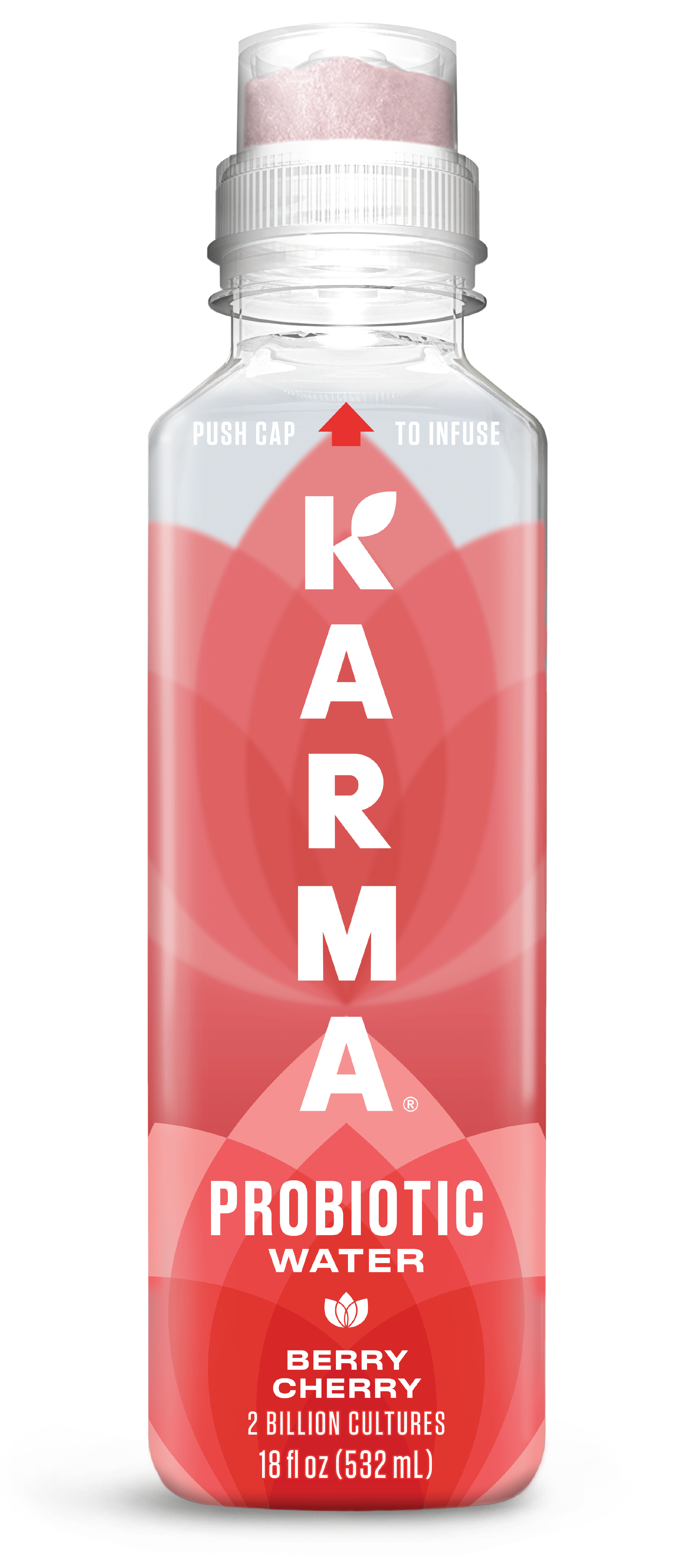 karma bottle probiotic berry cherry