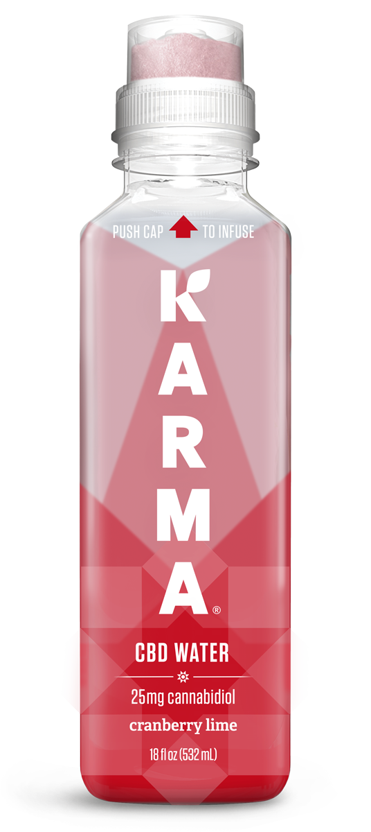 karma bottle cbd cranberry lime