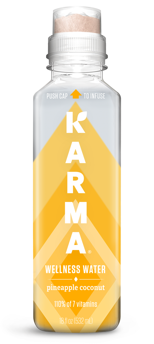 karma bottle wellness pineapple coconut